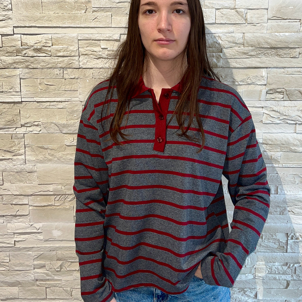 Maglietta paris stripes