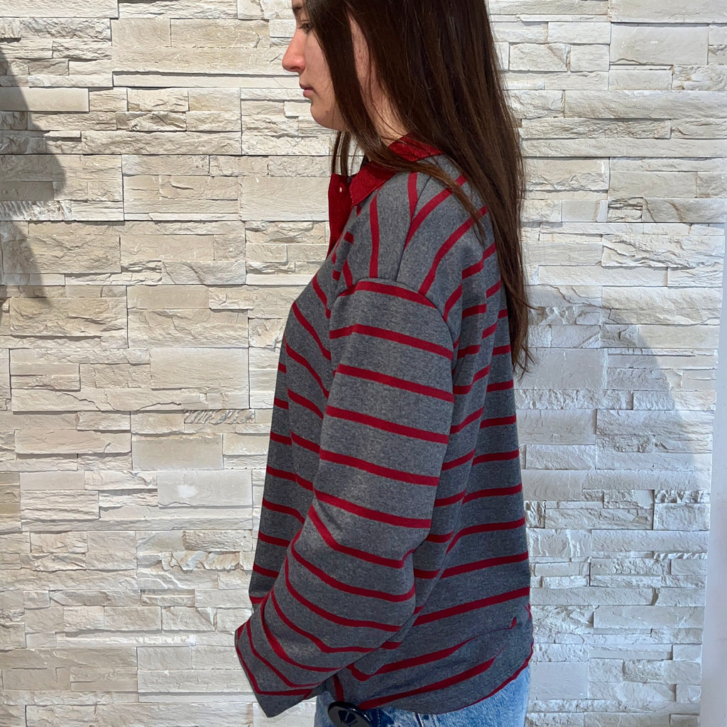 Maglietta paris stripes