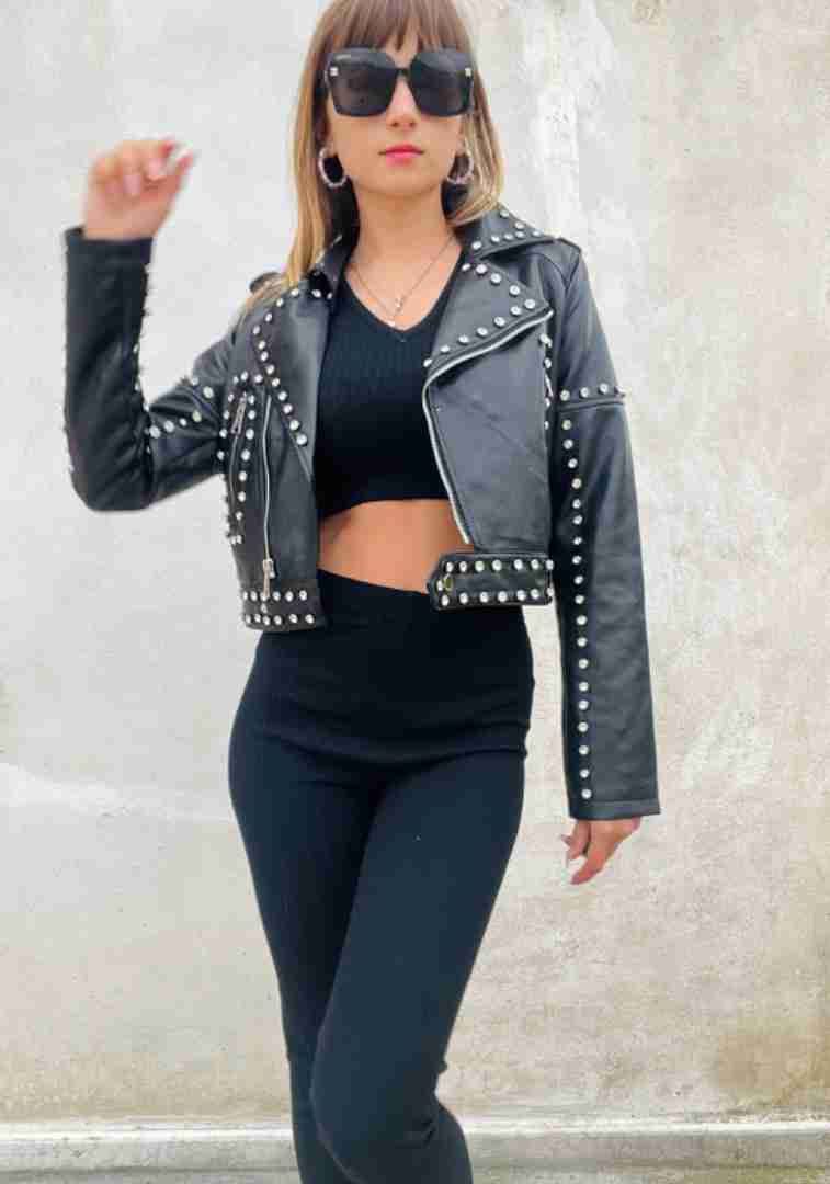 Chiodo con inserti brillanti
