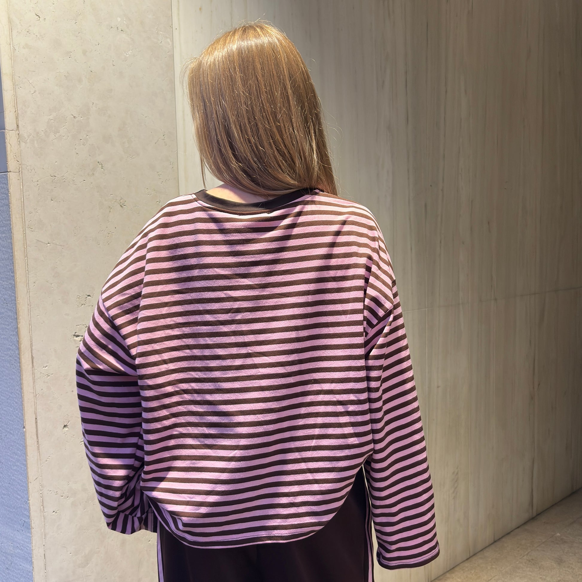 Maglietta club righe