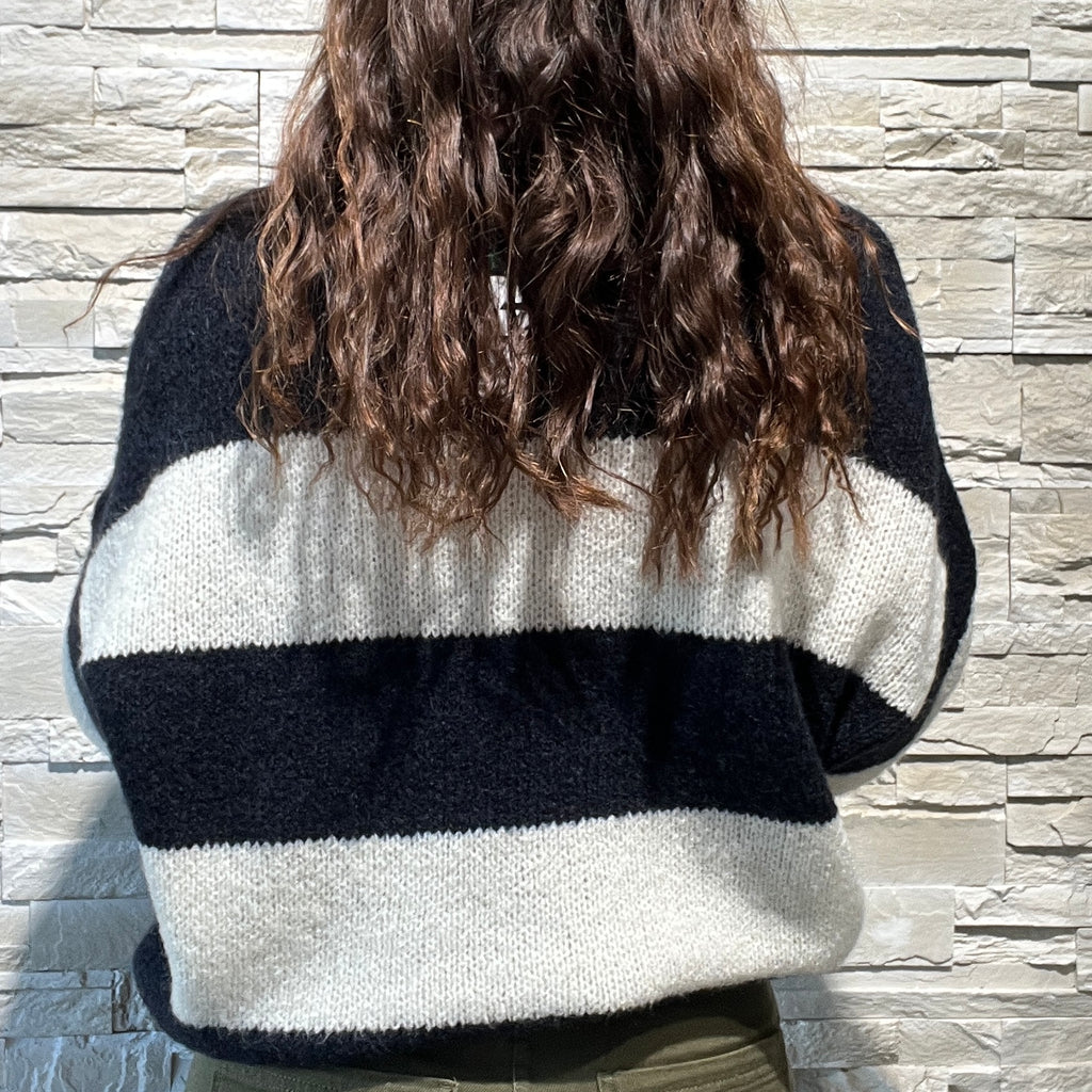 Maglione scritte iconic