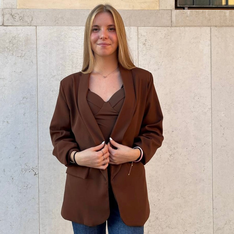 Blazer morena