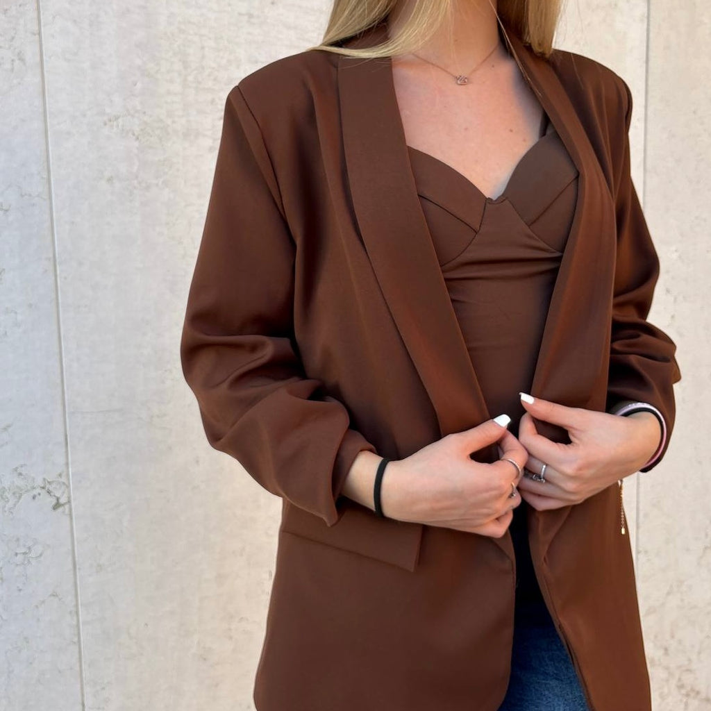 Blazer morena