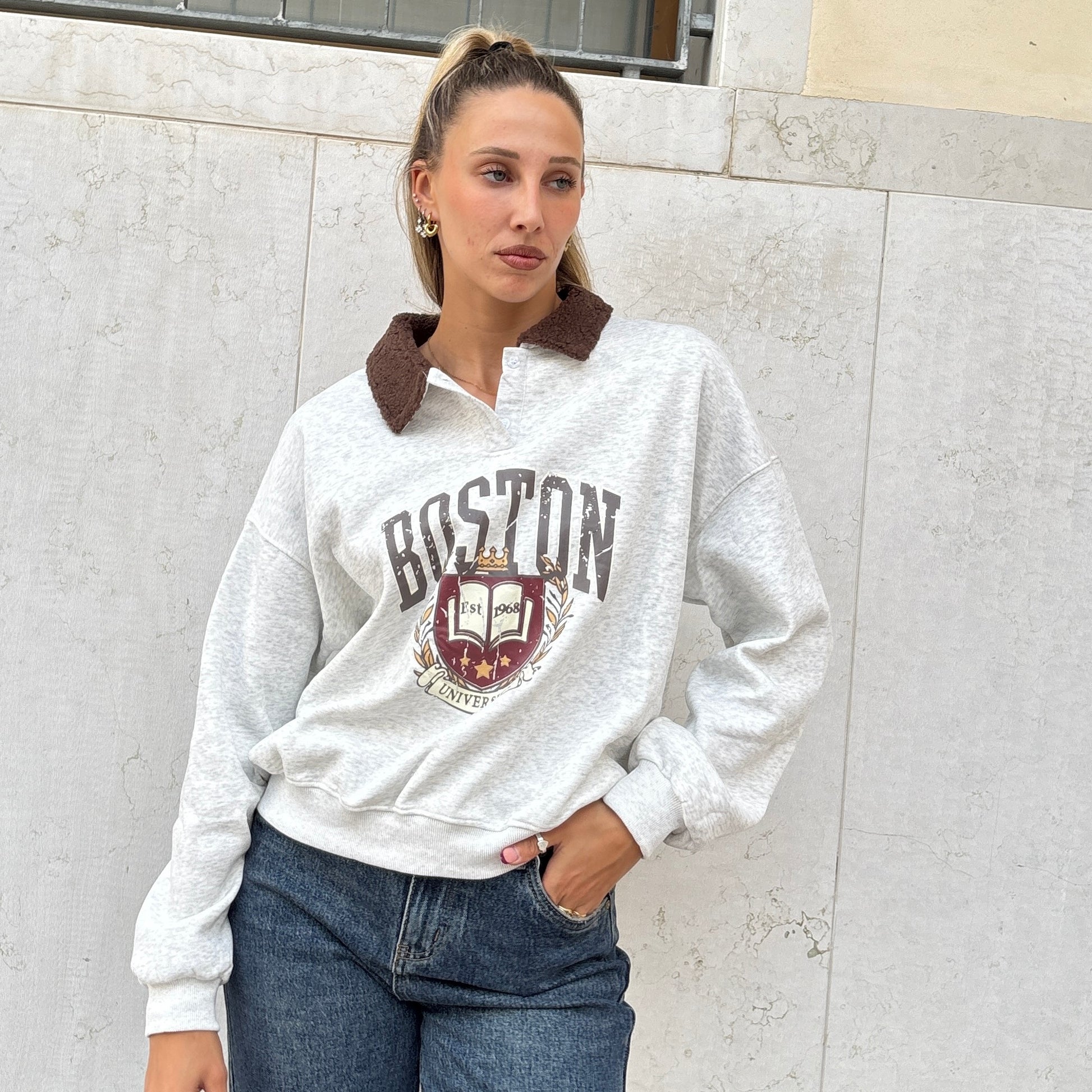 Felpa Boston