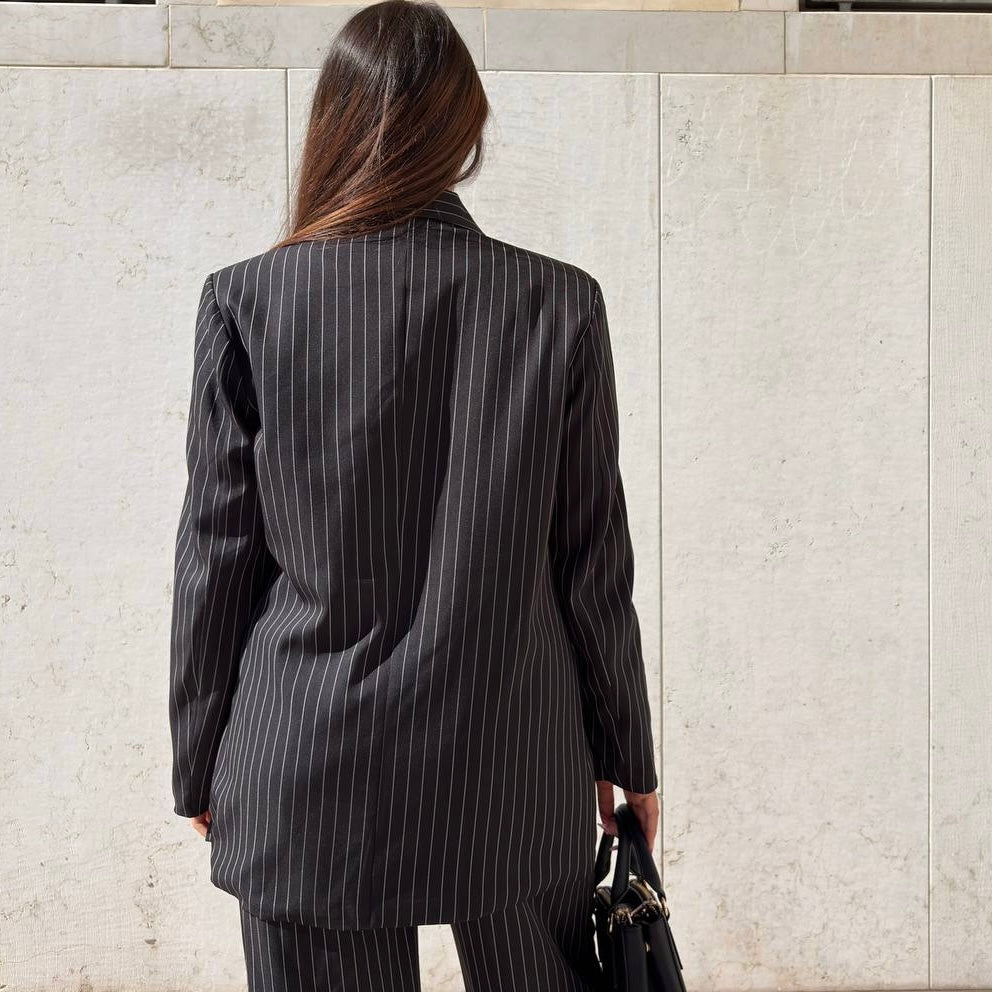 Blazer gessato