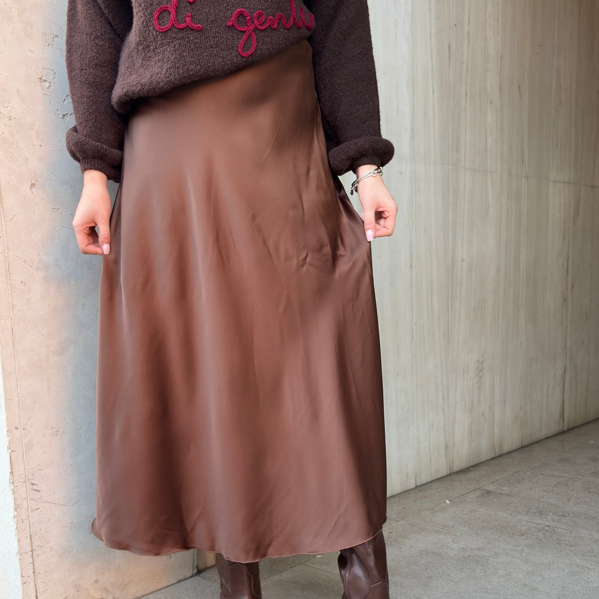 Gonna longuette basic similraso