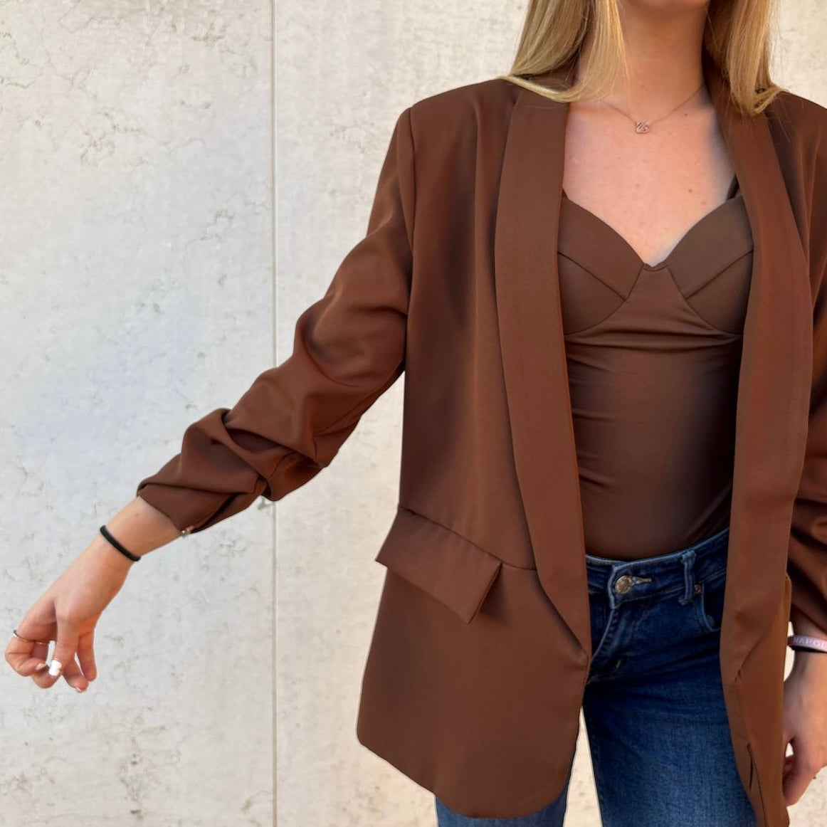 Blazer morena