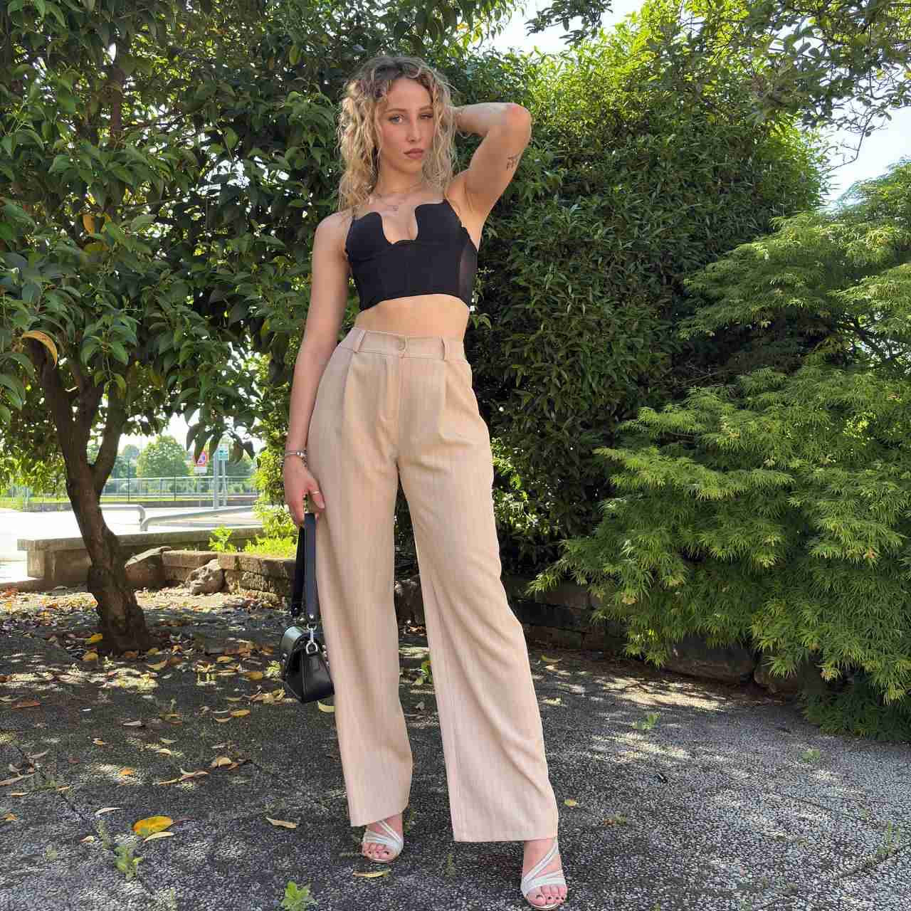 Pantaloni gessato