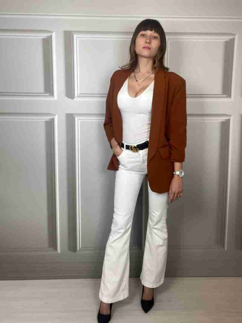 Blazer morena
