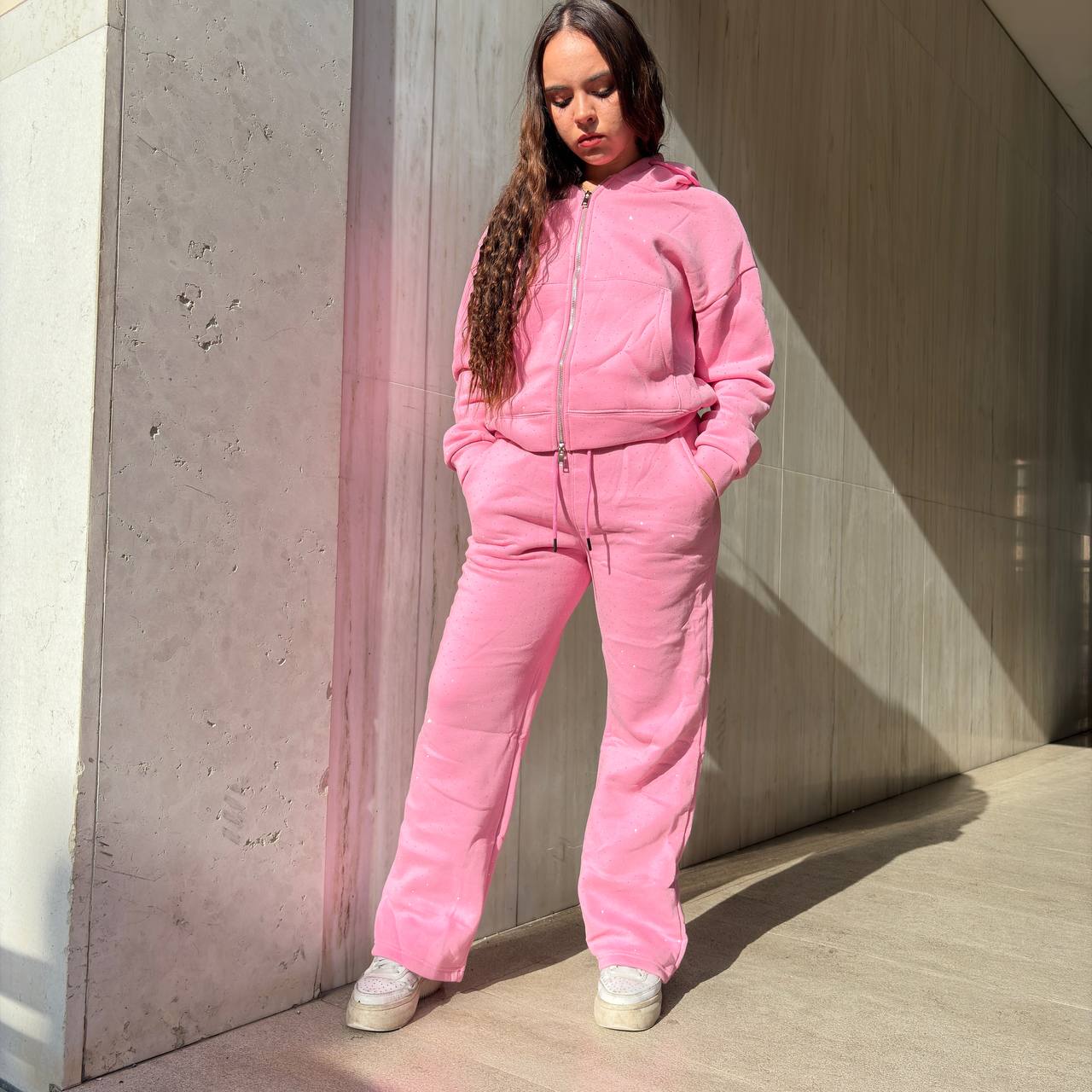 Coordinato tuta Pink