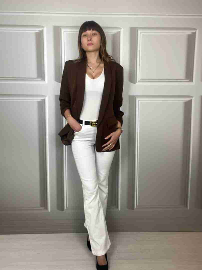 Blazer morena