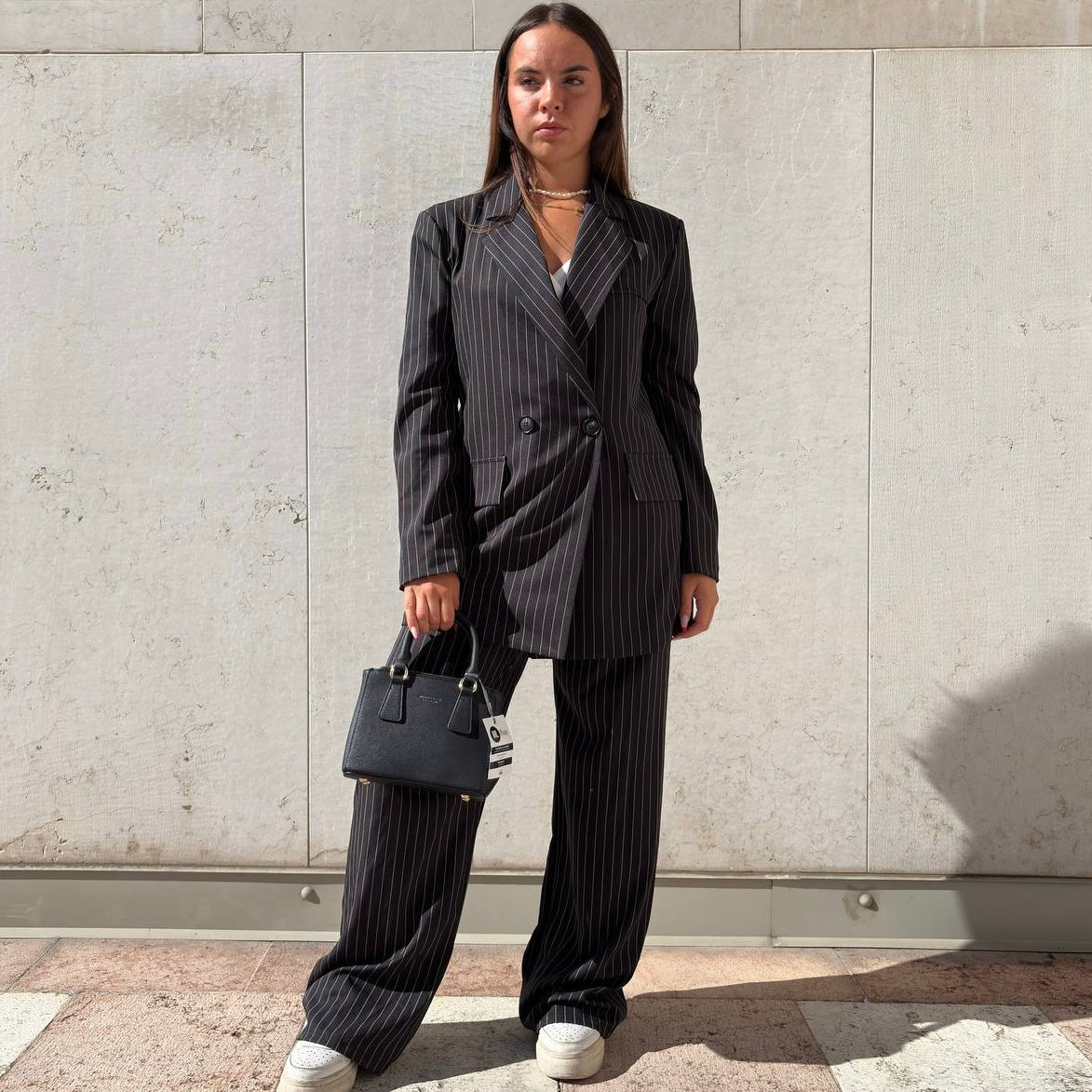Blazer gessato
