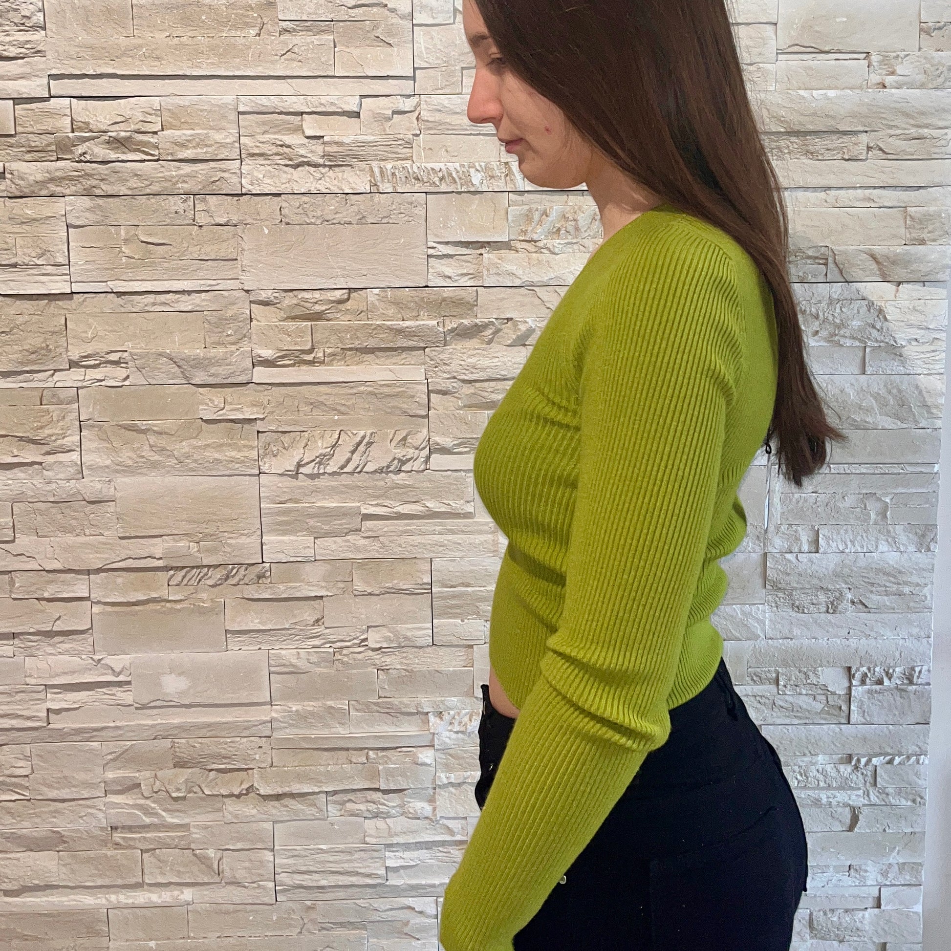 Maglione one shoulder