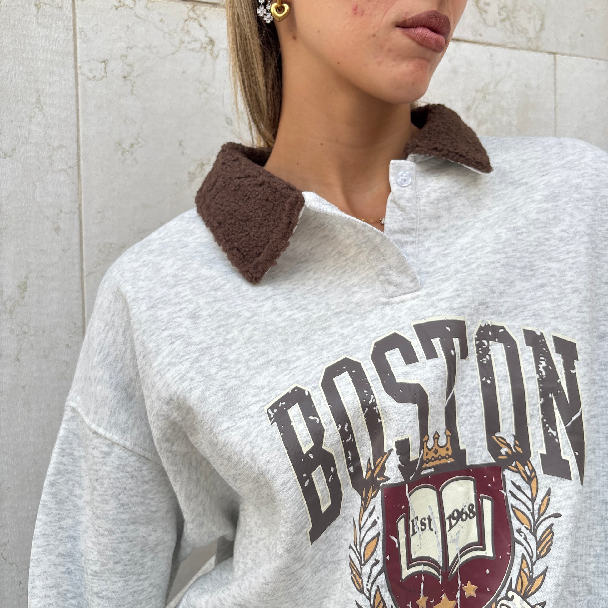 Felpa Boston