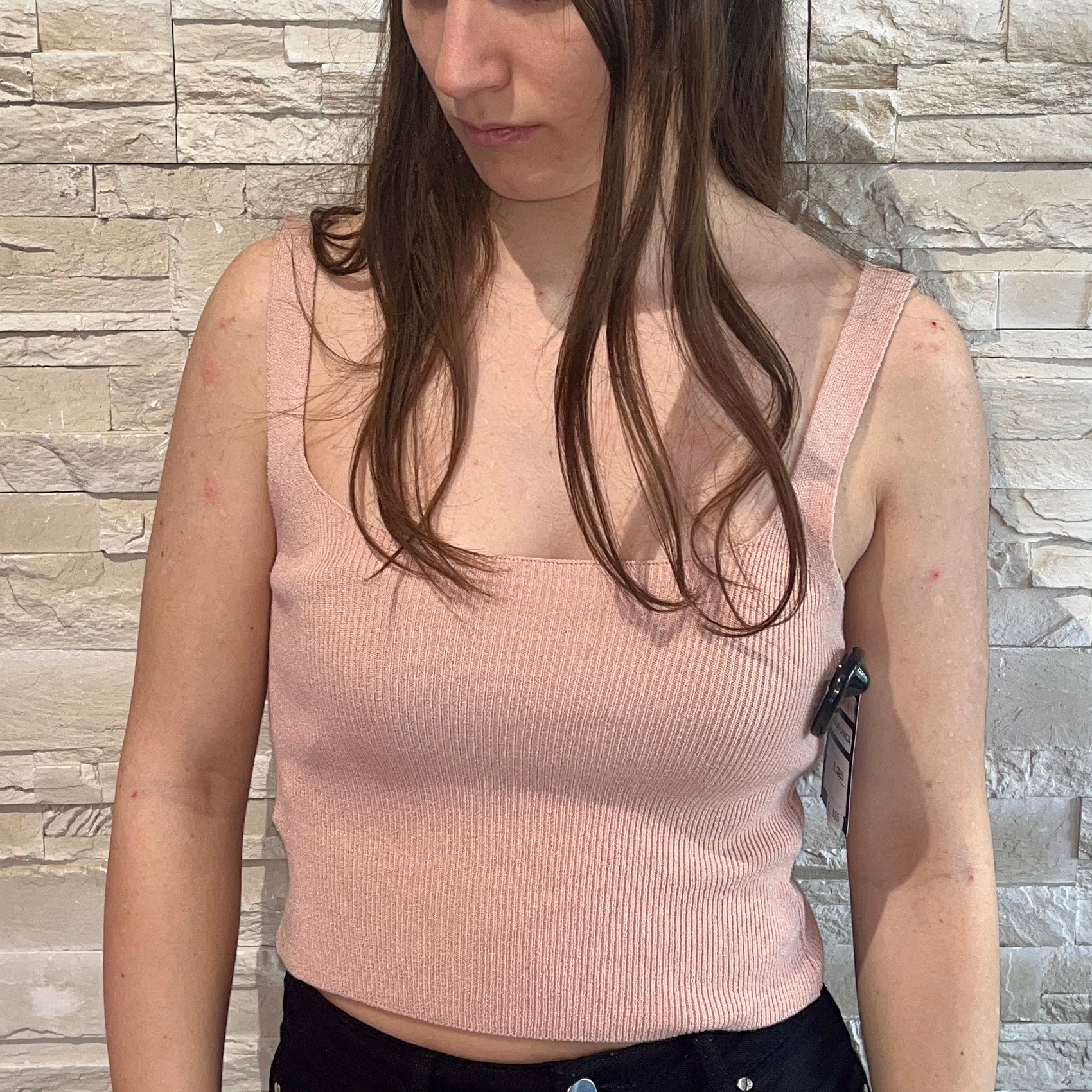 Top a costine semplice