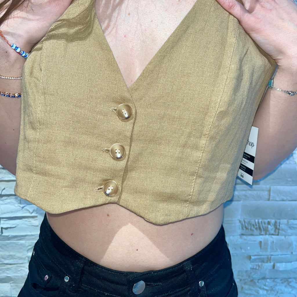 Gilet in lino