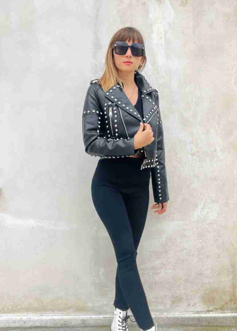 Chiodo con inserti brillanti