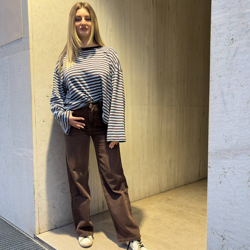 Maglietta club righe