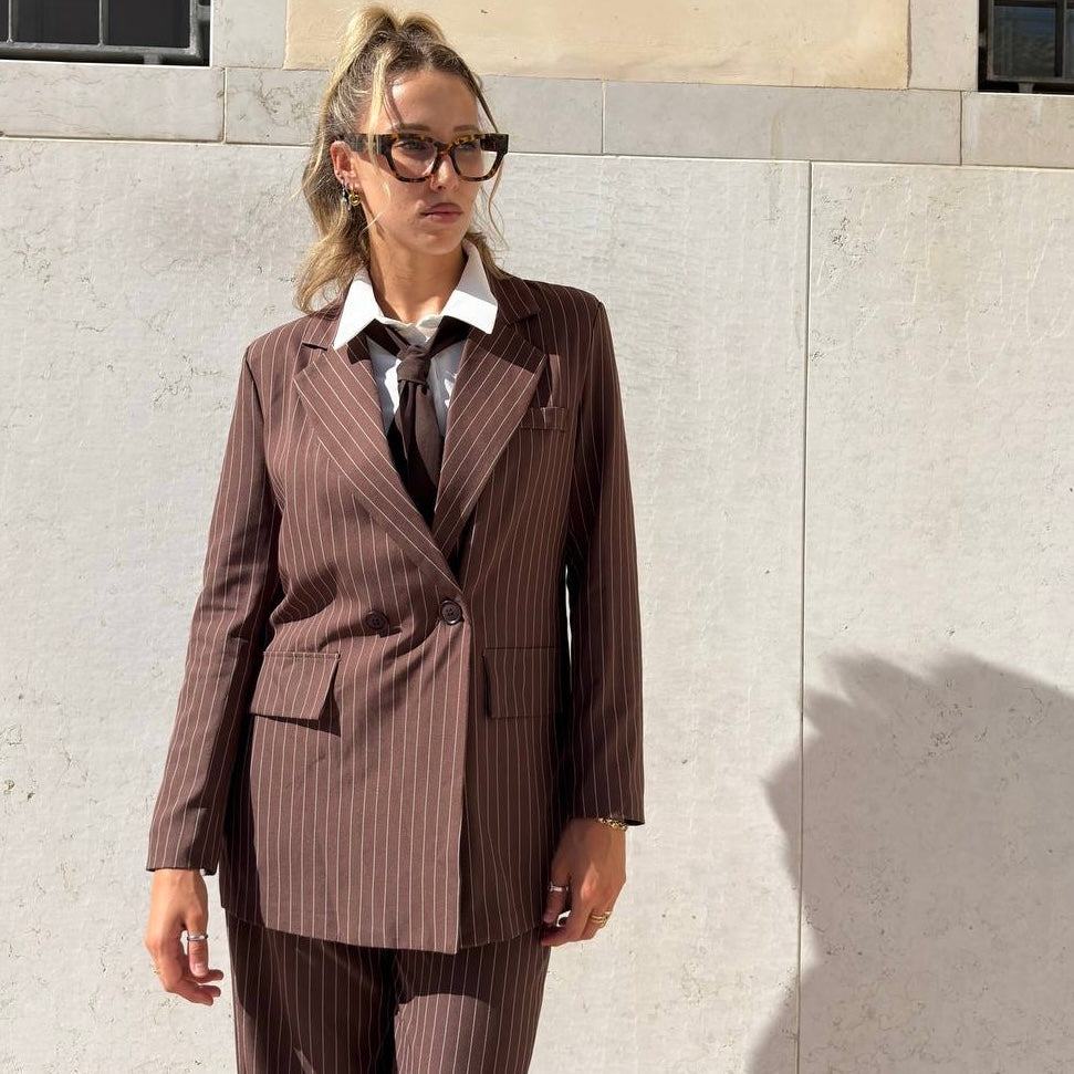 Blazer gessato