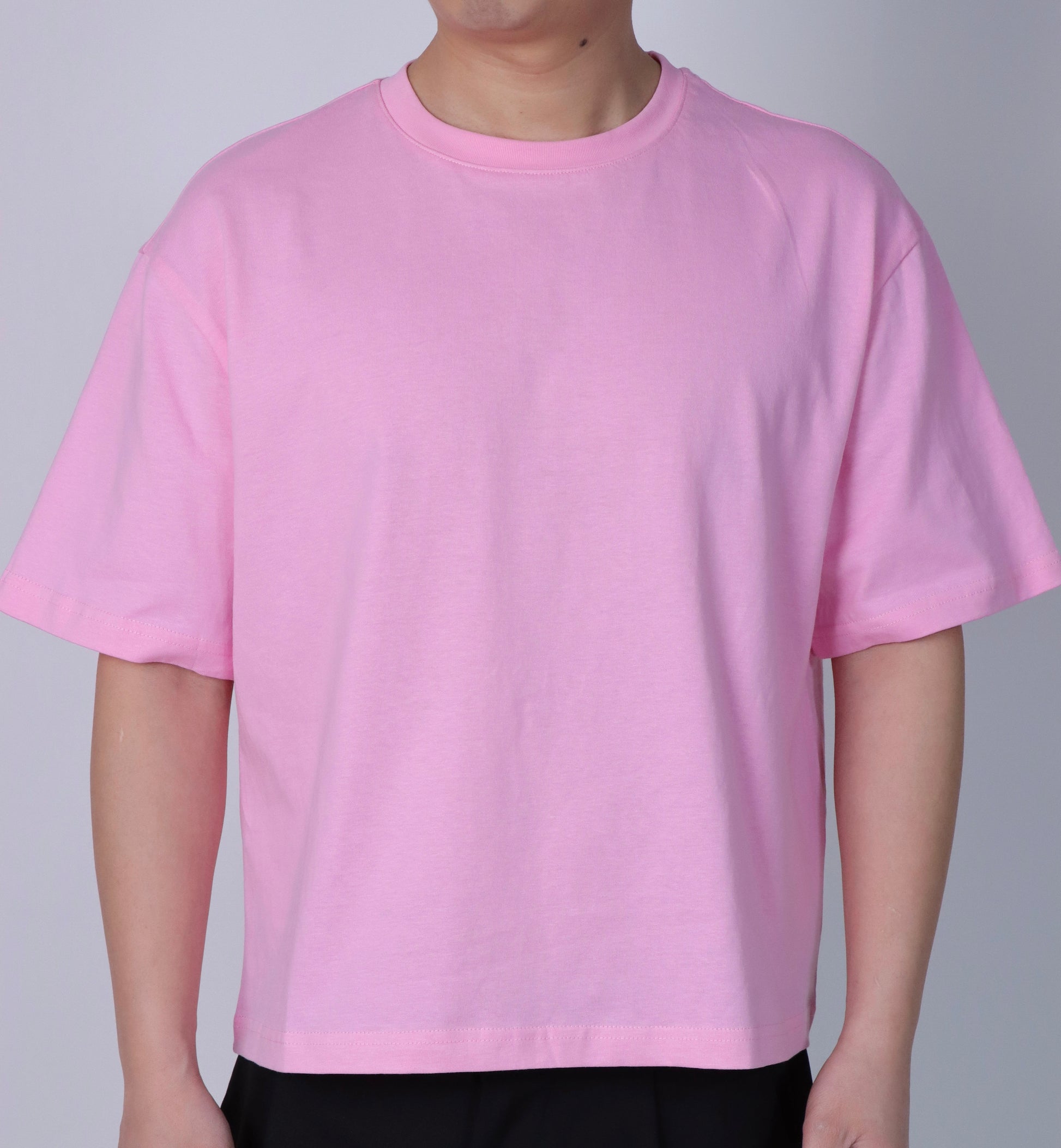 T-shirt crop pink