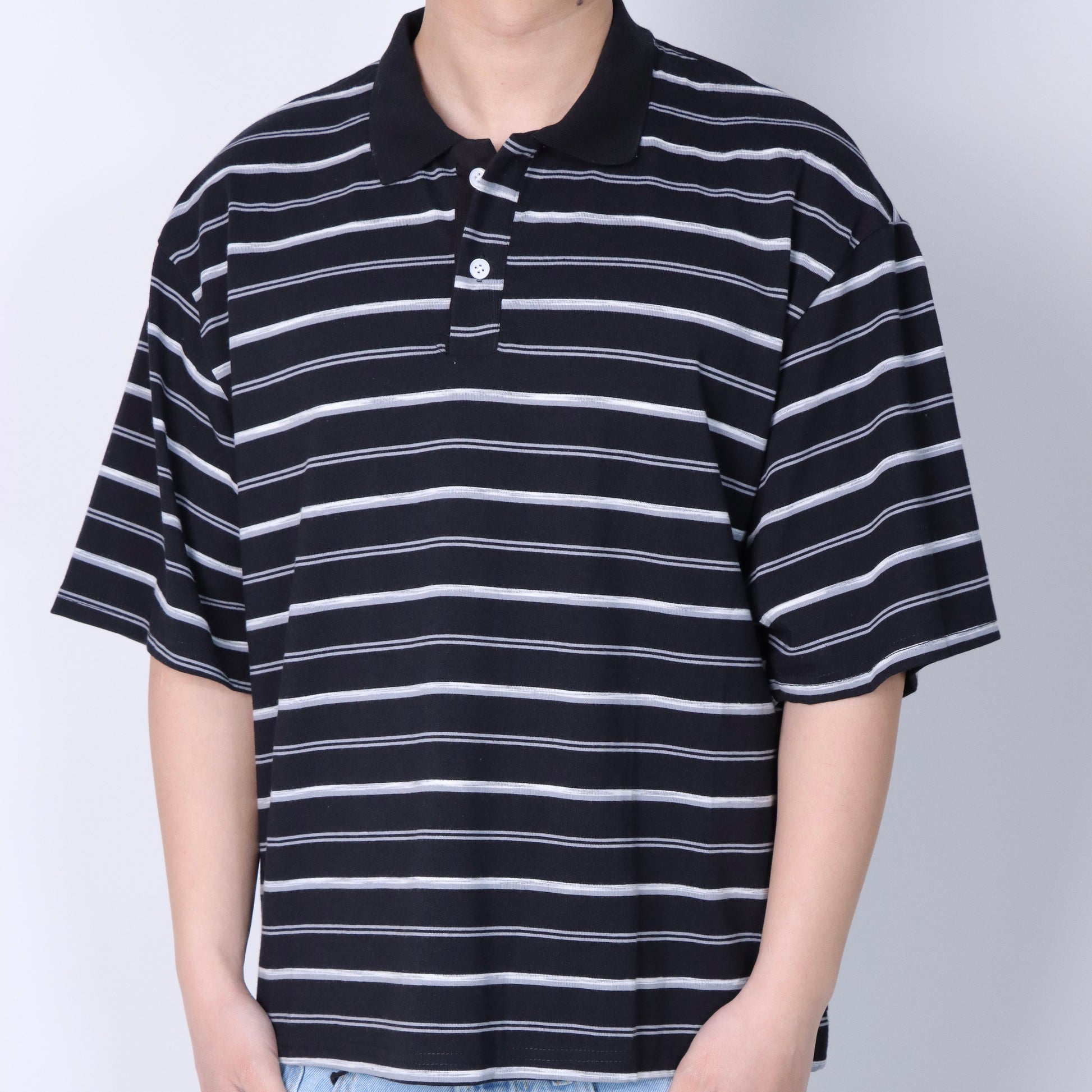 Polo T-shirt crop Lines