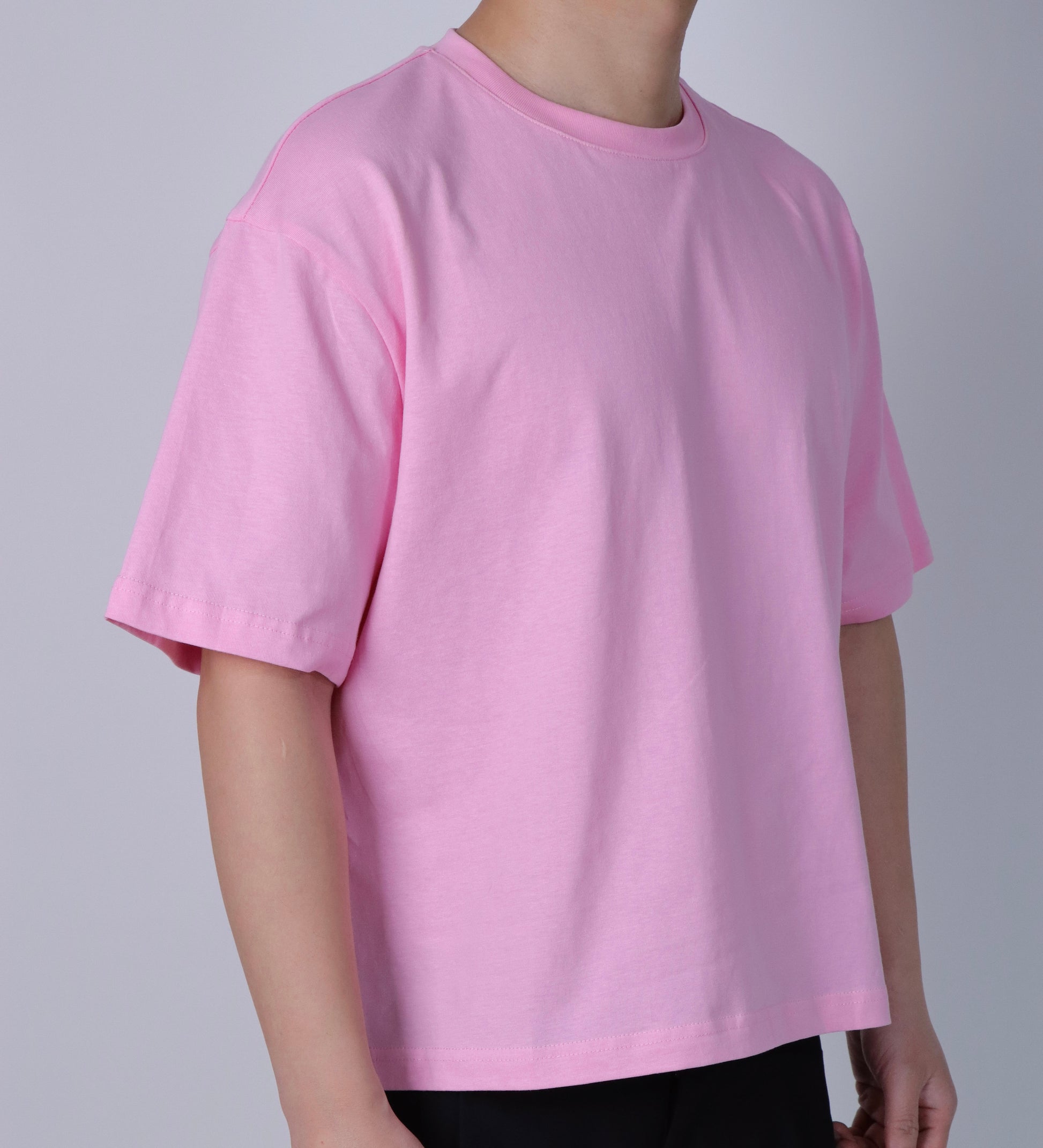 T-shirt crop pink