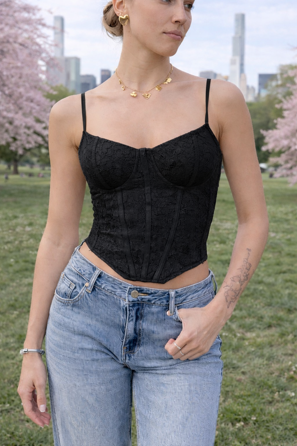 Corsetto lacci romy