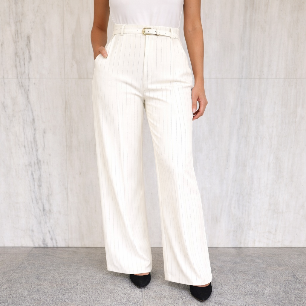 Pantaloni gessato rober