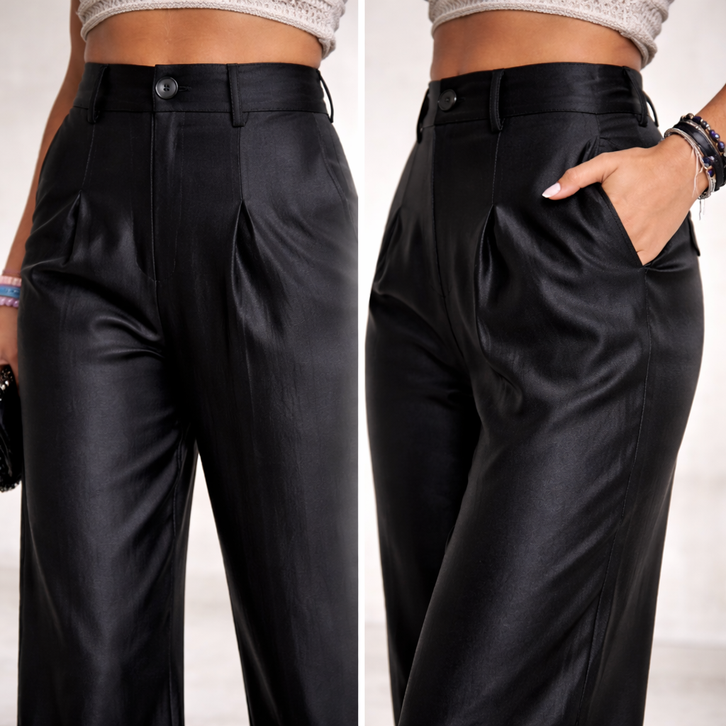Pantalone perlato aurora