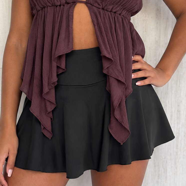 Pantagonna con cullotte incorporata sporty-chic