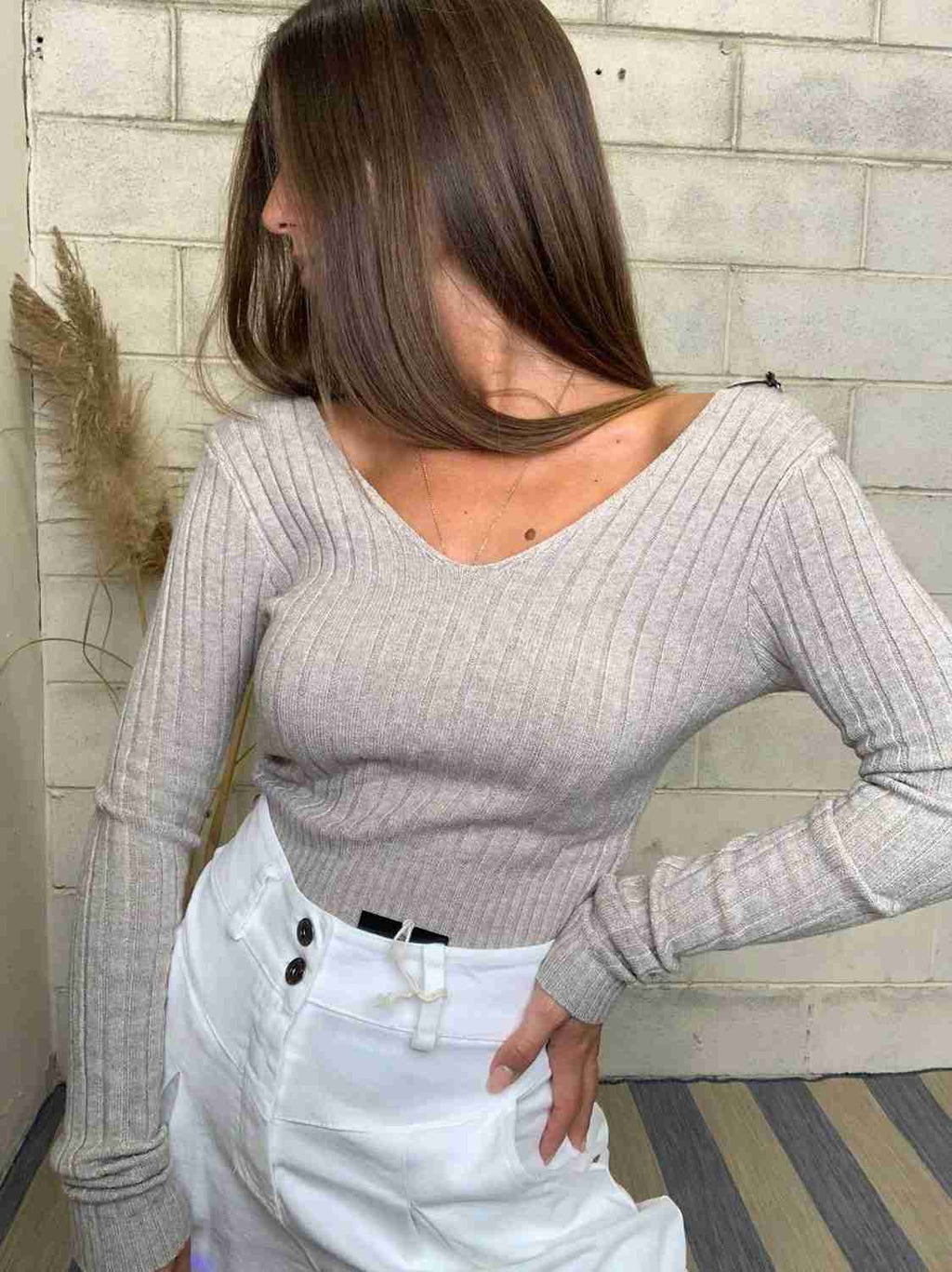 Maglioncino scollo a v