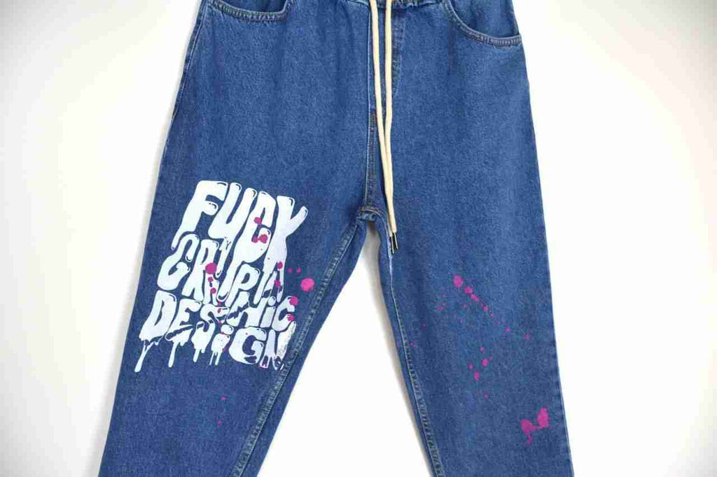 Jeans fuck graphic