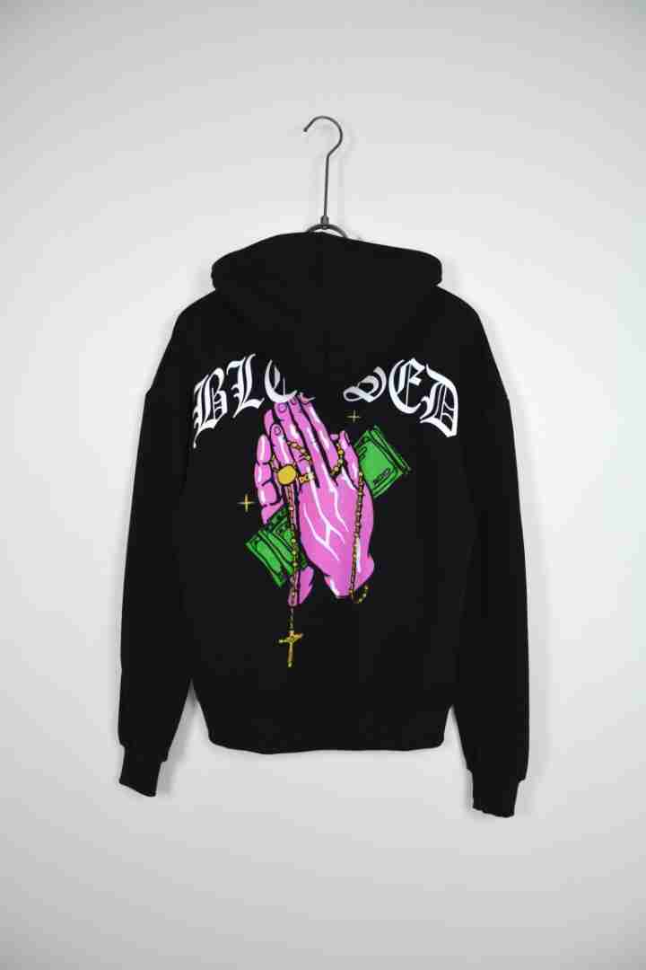 Felpa oversize blessed
