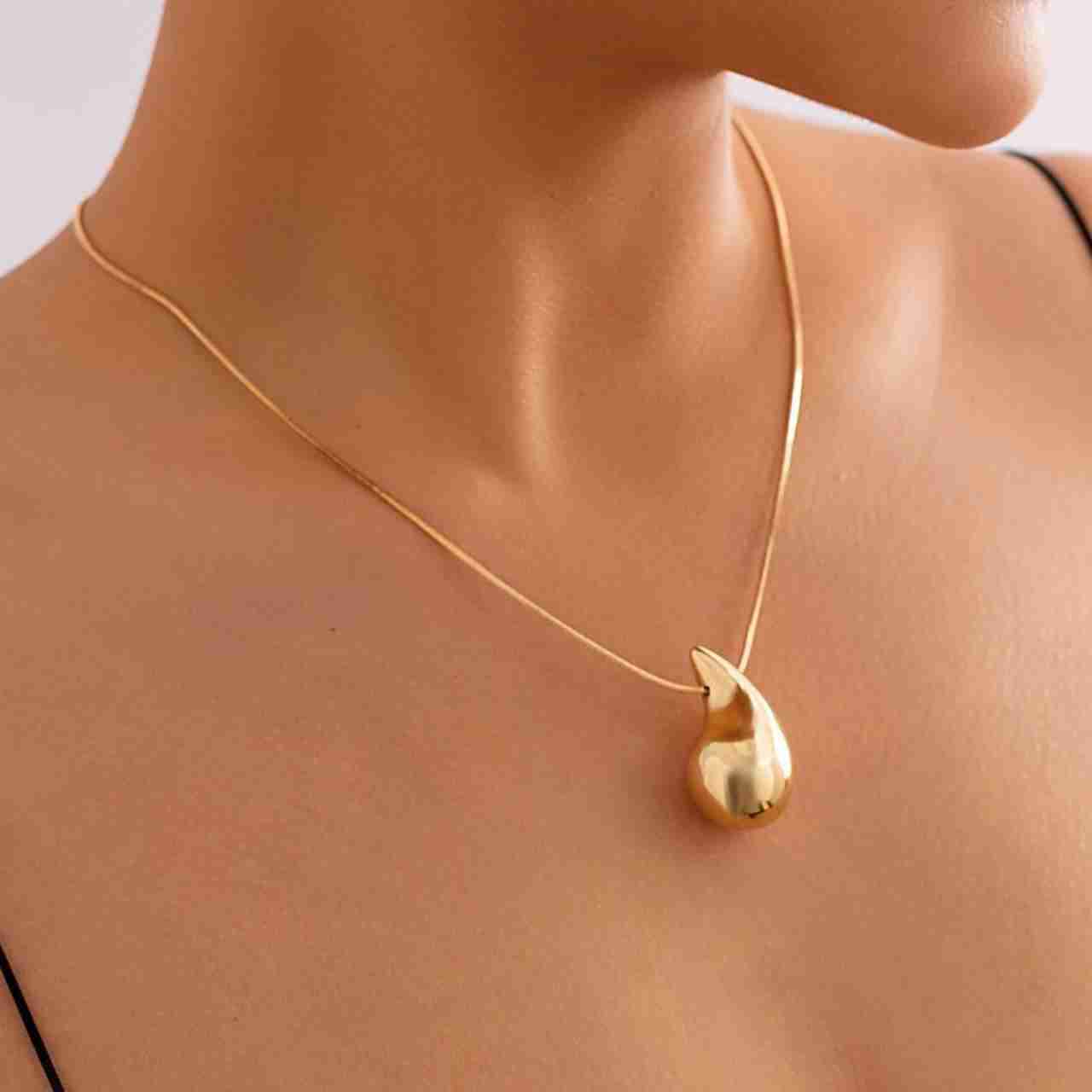 Collana goccia basic