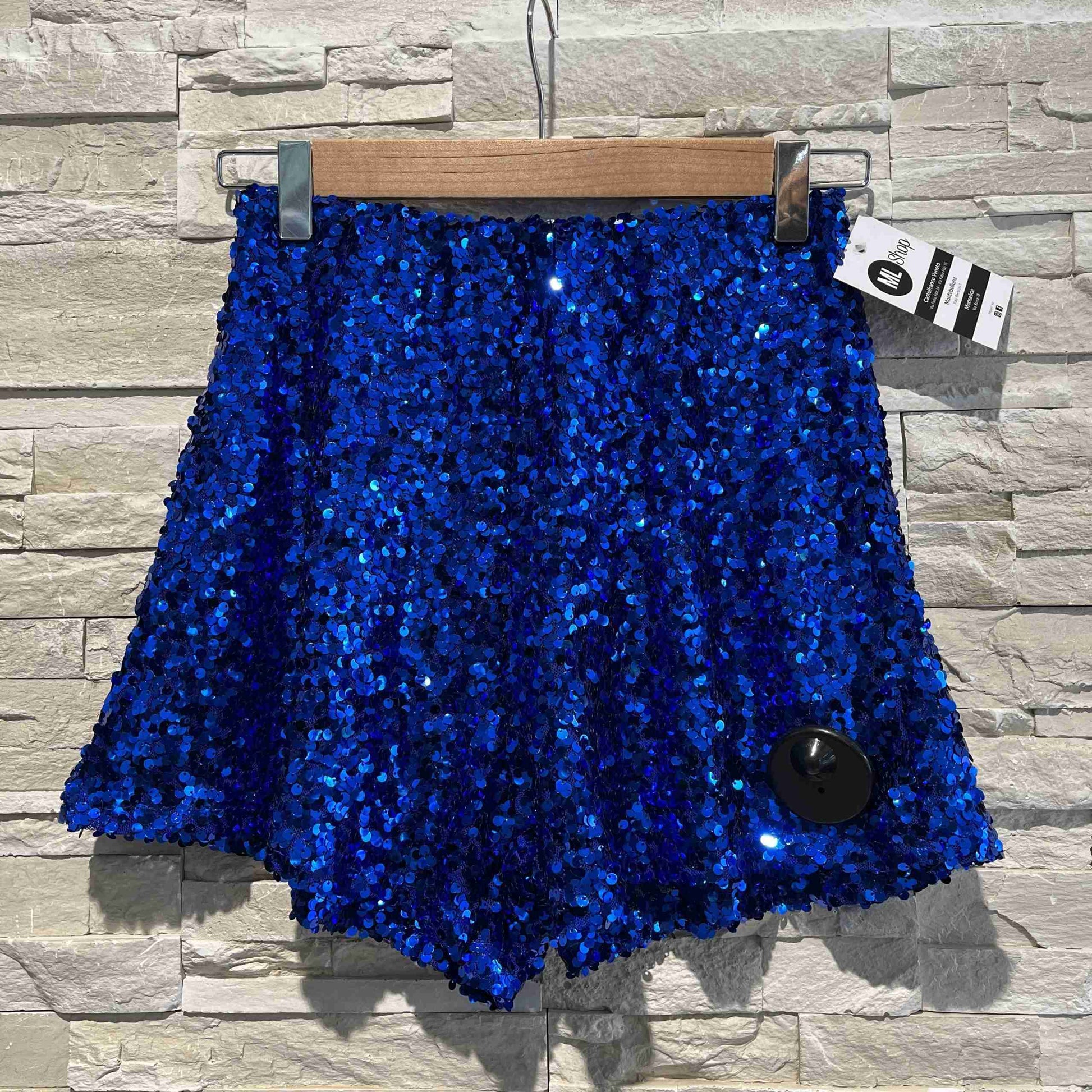 Shorts in paillettes
