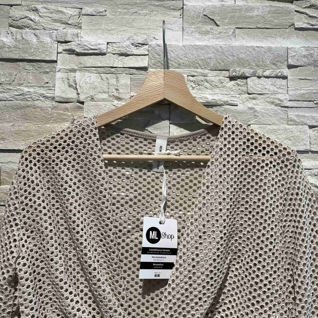 Coprispalle leggero in lurex