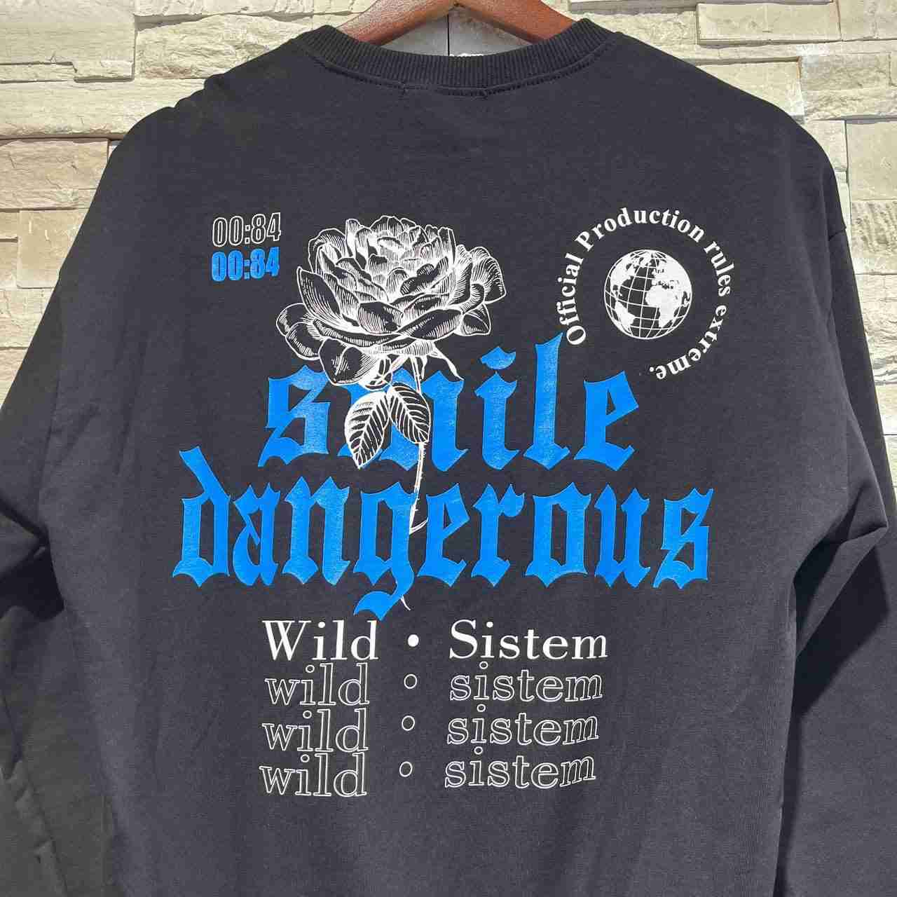 Felpa smile dangerous