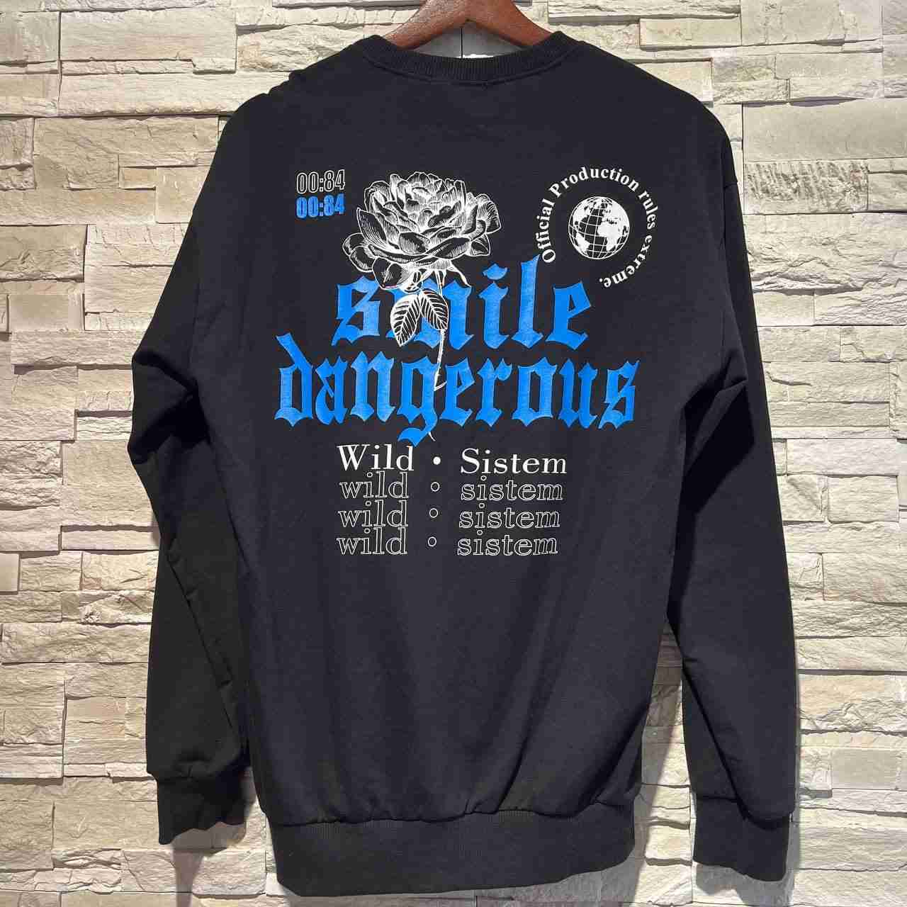 Felpa smile dangerous