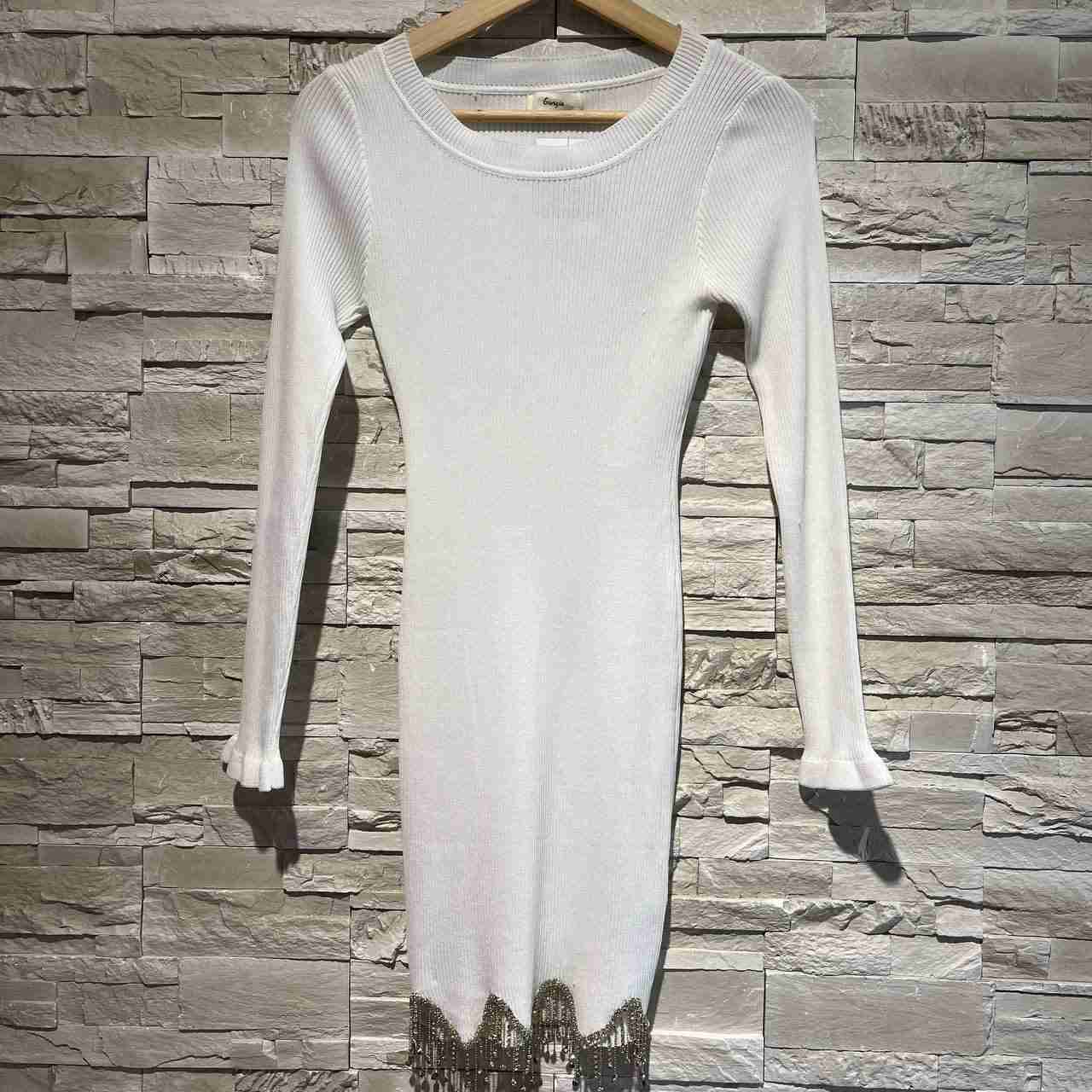 Vestito crystal cascade