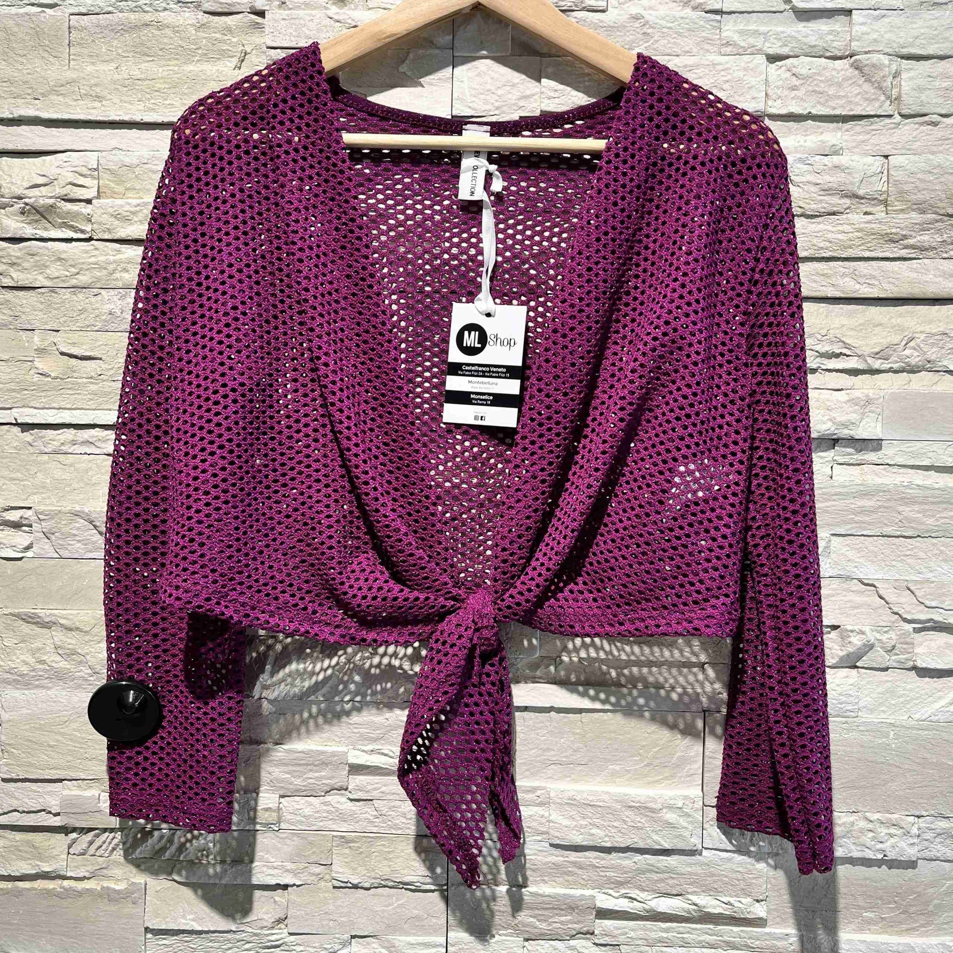 Coprispalle leggero in lurex