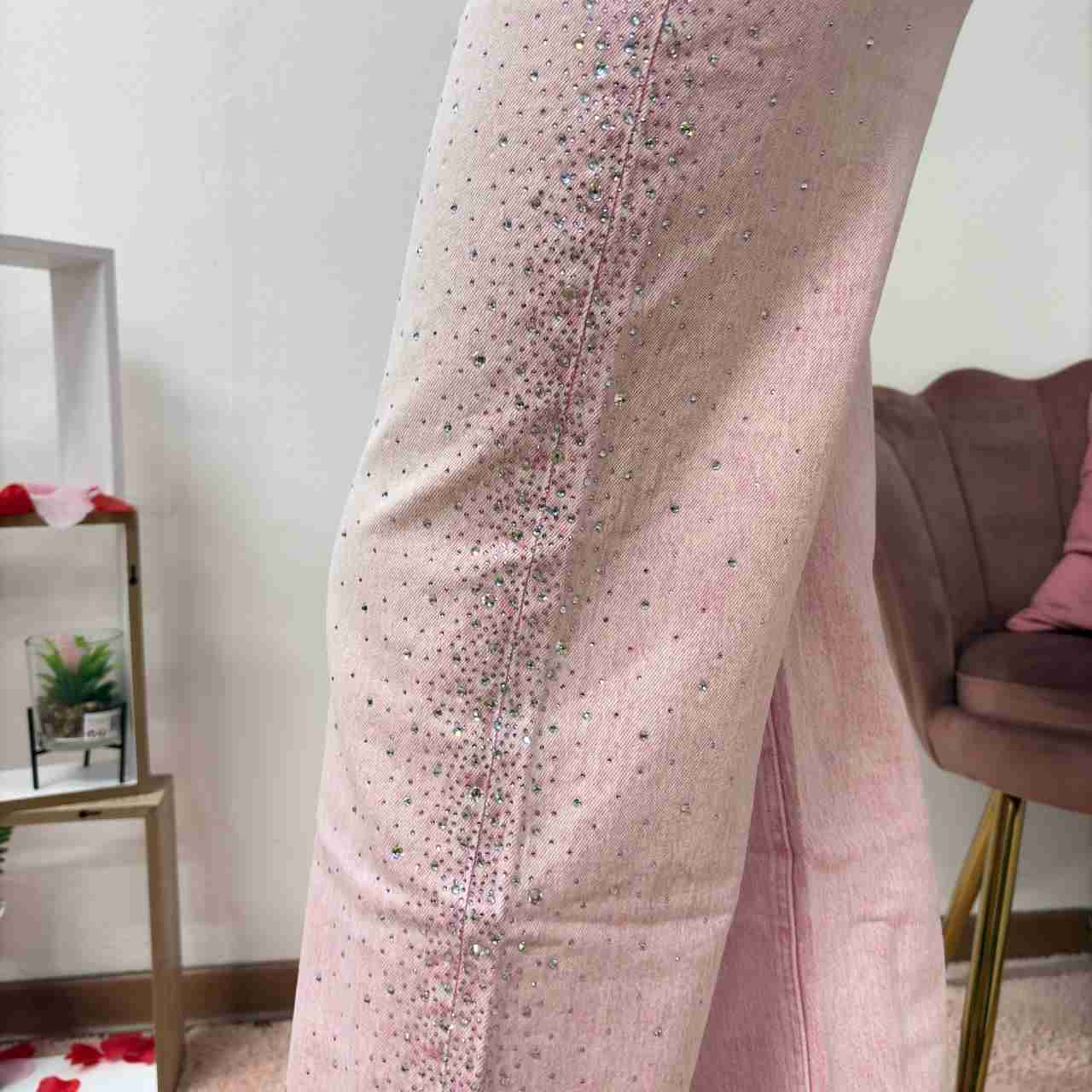 Jeans pink glam
