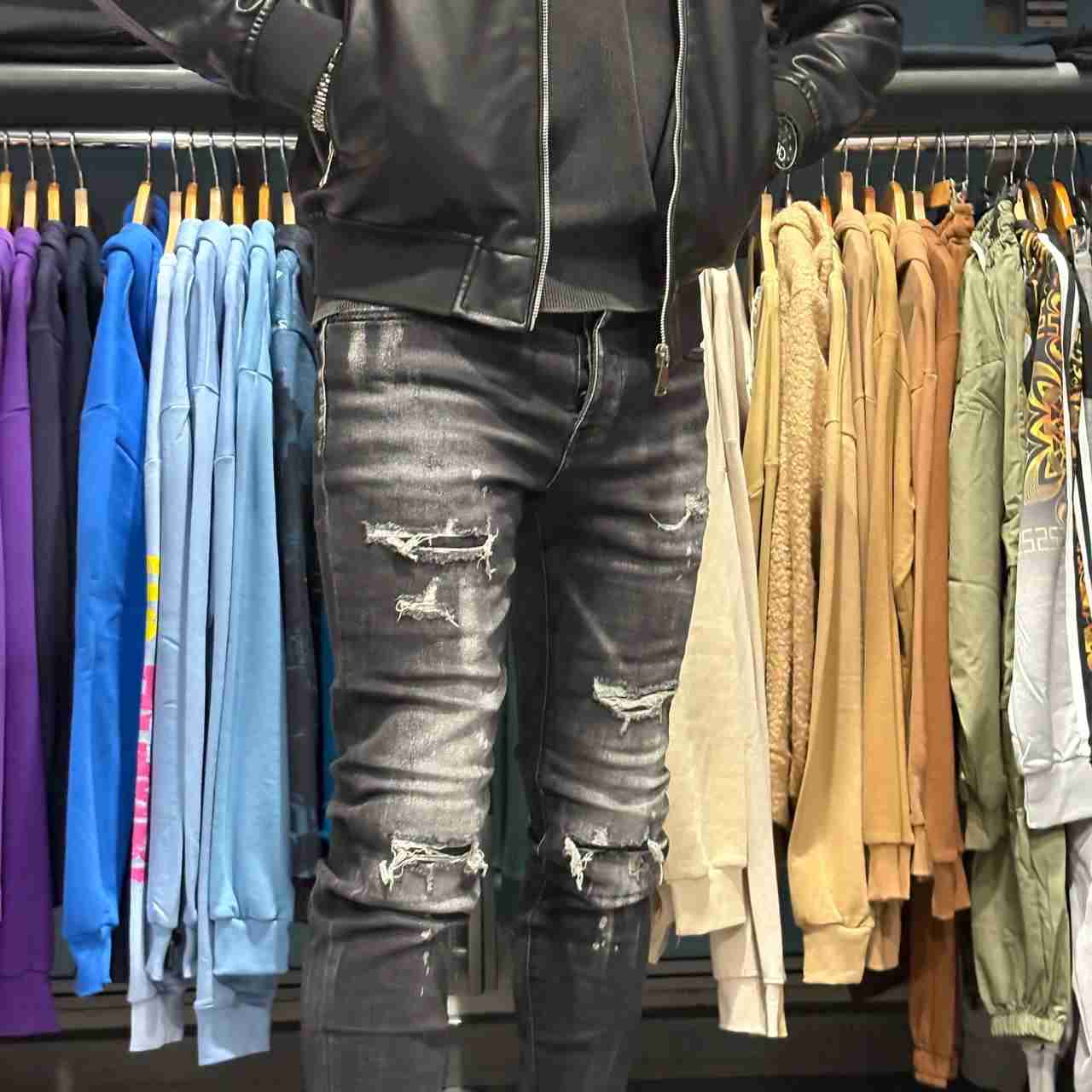 Jeans gravel