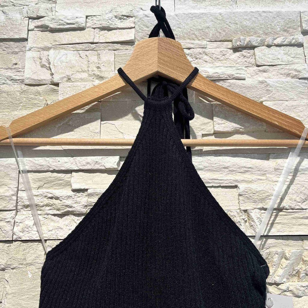 Top costine scollo all’americana