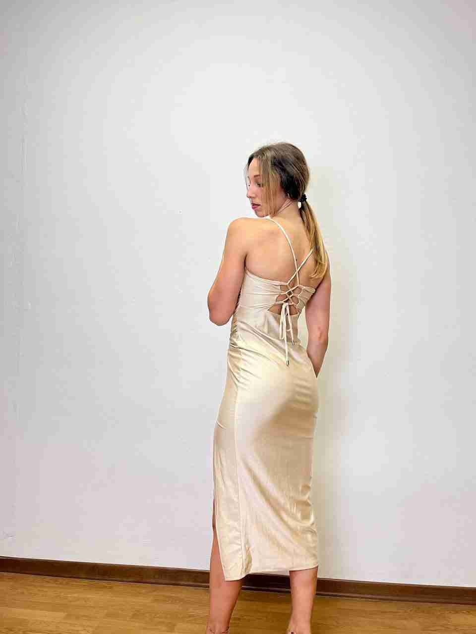 Abito lycra midi