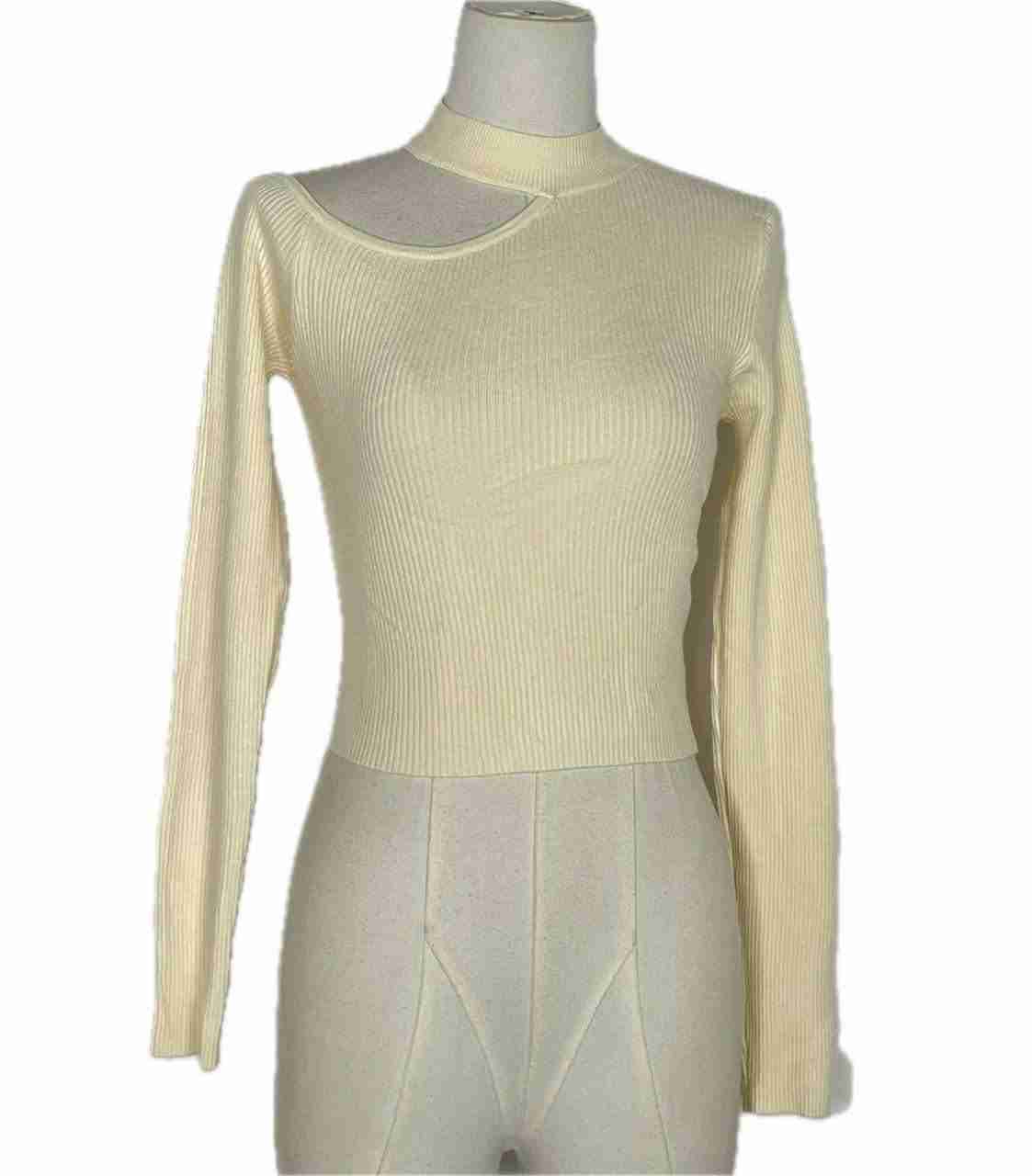 Maglione assymetrical