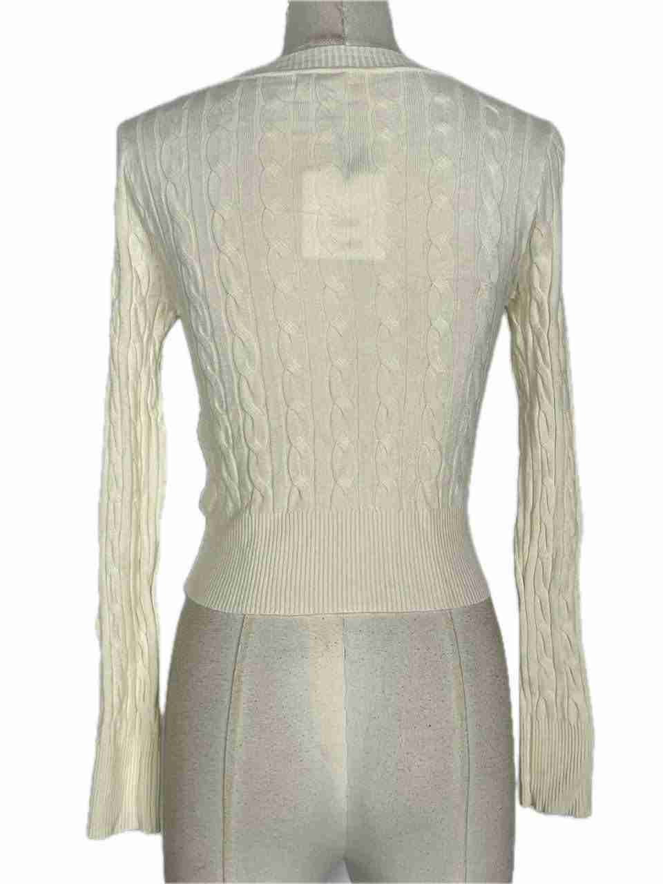 Maglione treccia