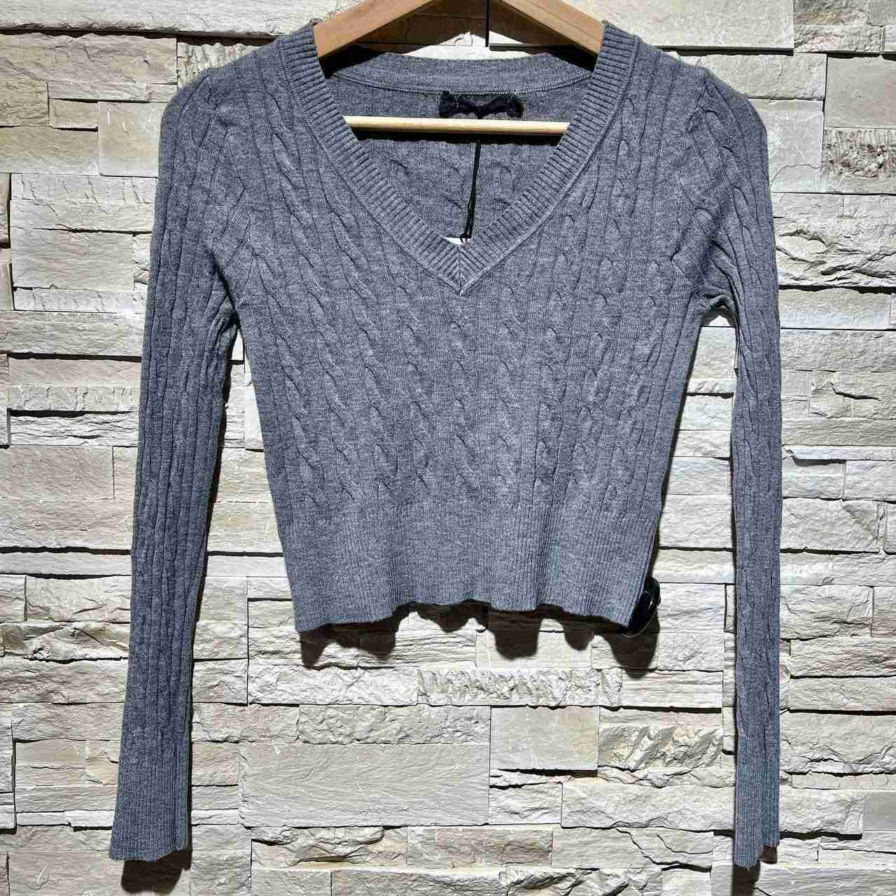 Maglione treccia
