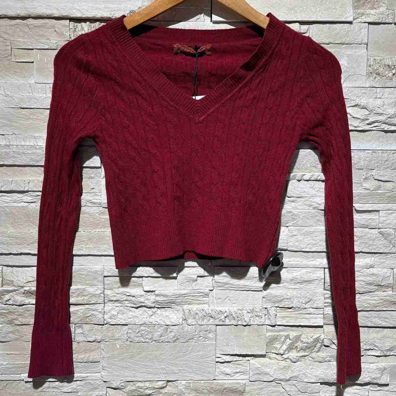 Maglione treccia