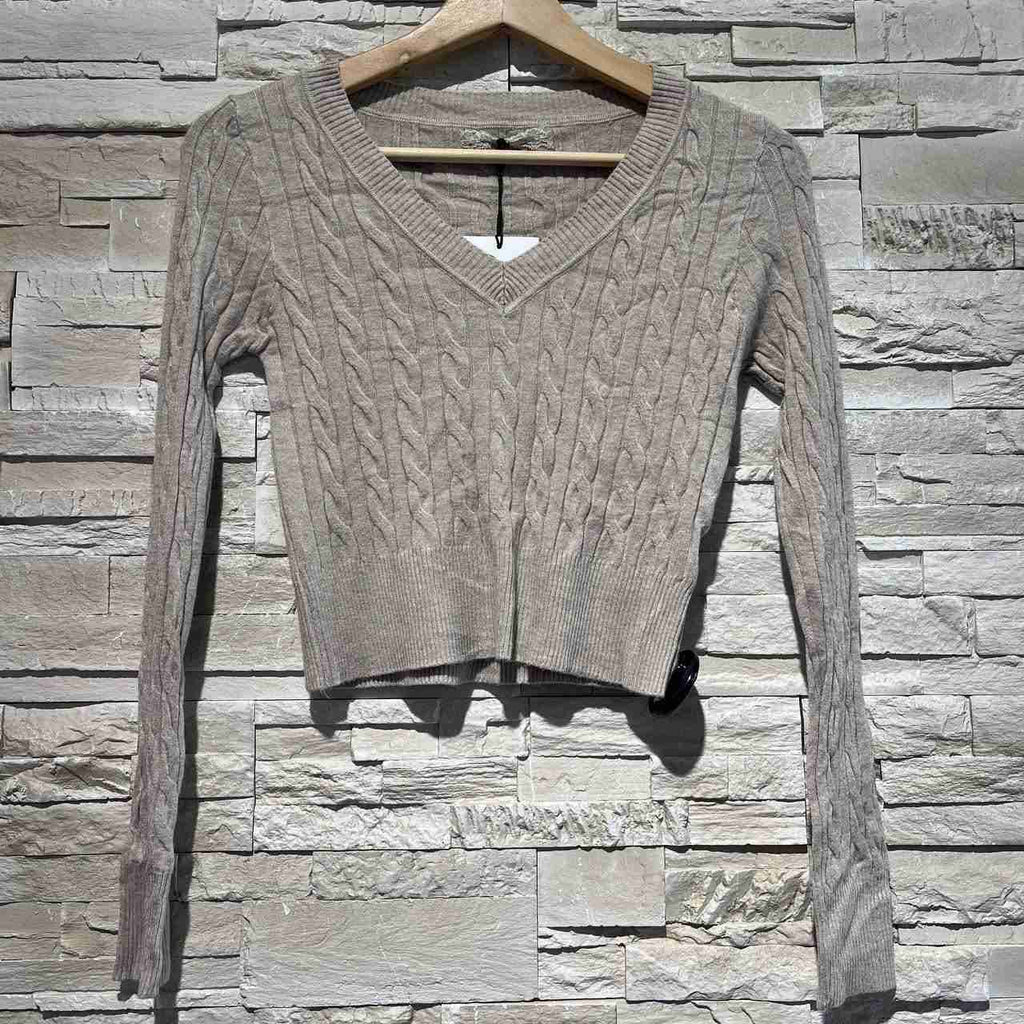Maglione treccia