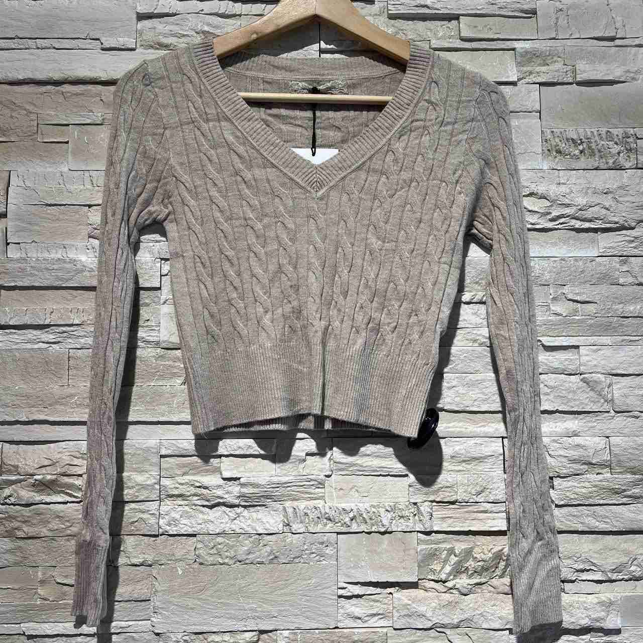 Maglione treccia